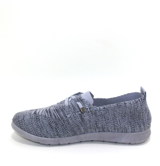 Сірі легкі текстильні жіночі сліпони в Києві купити в інтернет магазині Туфелёк 8